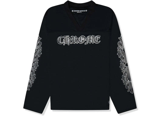 Chrome Hearts Stadium Mesh L/S Jersey Black