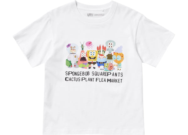 Uniqlo x CPFM Spongebob Squarepants Kids UT Graphic T-Shirt White
