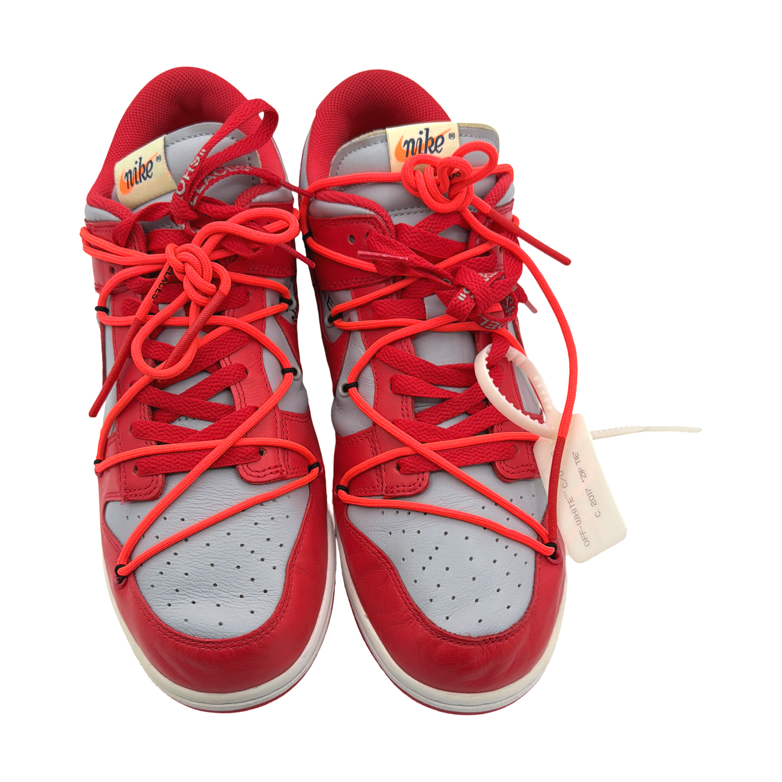 Nike Dunk Low Off-White University Red