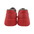 Prada America's Cup Soft Rubber And Bike Fabric Sneakers In Red