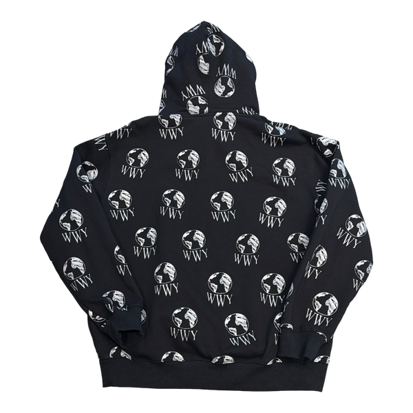 WWY World Wide Youth Hoodie Black