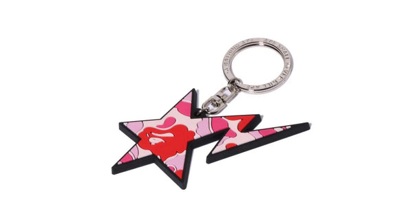 ABC Pink Camo Sta Keychain