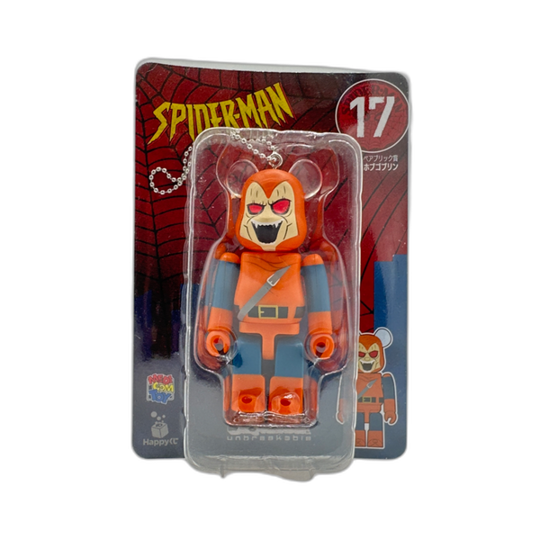 BE@RBRICK Spiderman Keychain #17 - Collectible Marvel Accessory