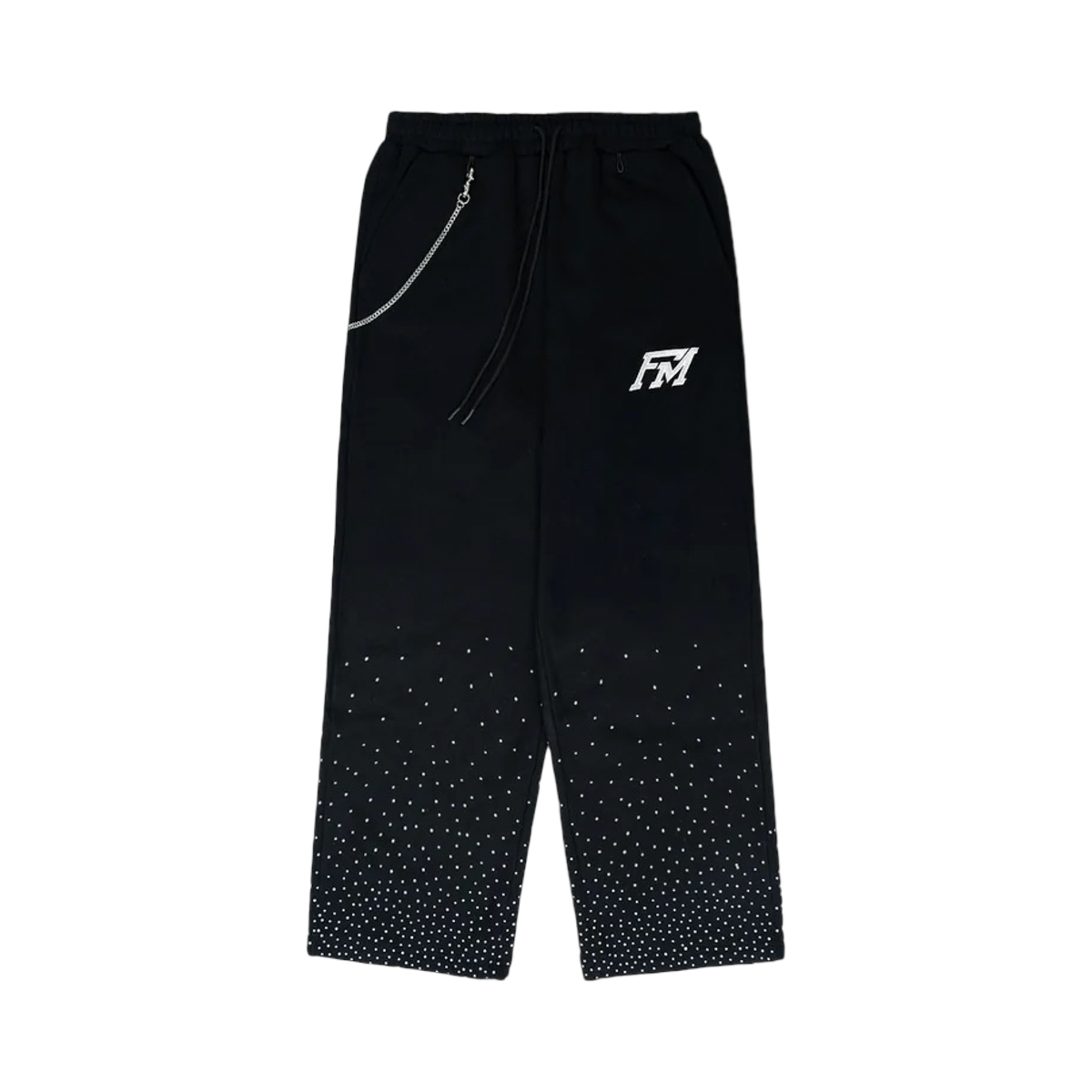 Forevermore Mirror Fade Sweatpants Black