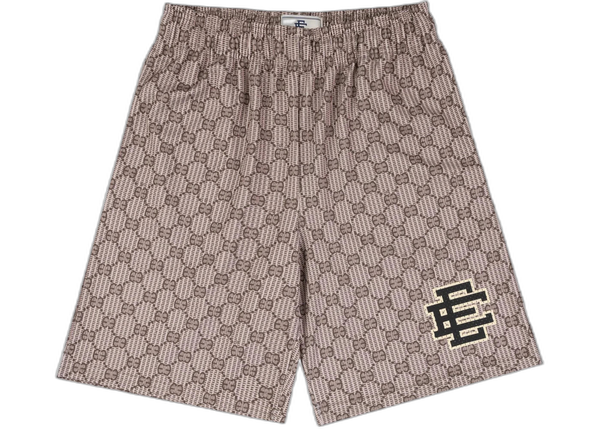 Eric Emanuel EE Baggy Short Beige EE Print/Black