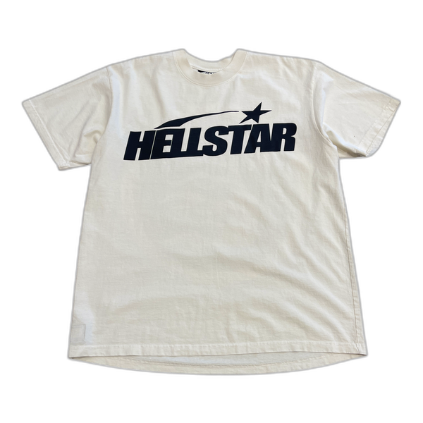 Hellstar Classic T-Shirt "White / black"