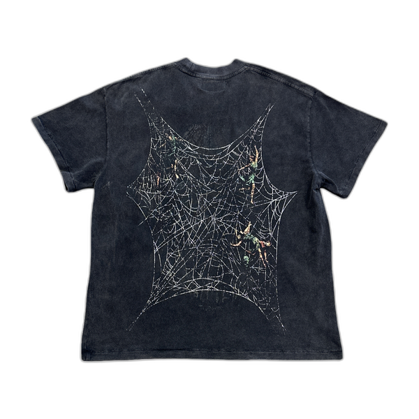 Le Gala The Terror Single Stitched Tee Vintage Black