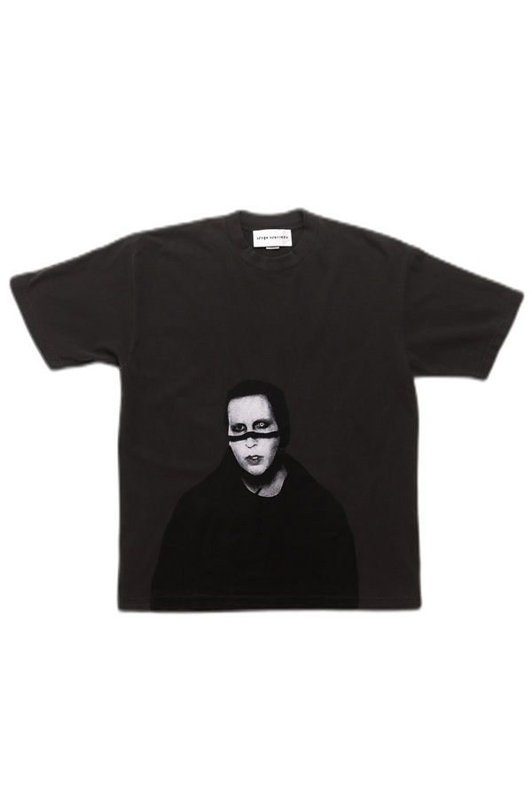 Marilyn Manson T Shirt Charcoal