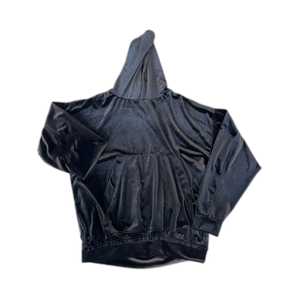 Represent Velour Black Hoodie