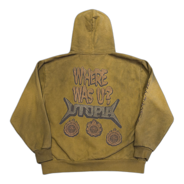 Travis Scott UTOPIA Where Was U  Dragon Asia Hoodie