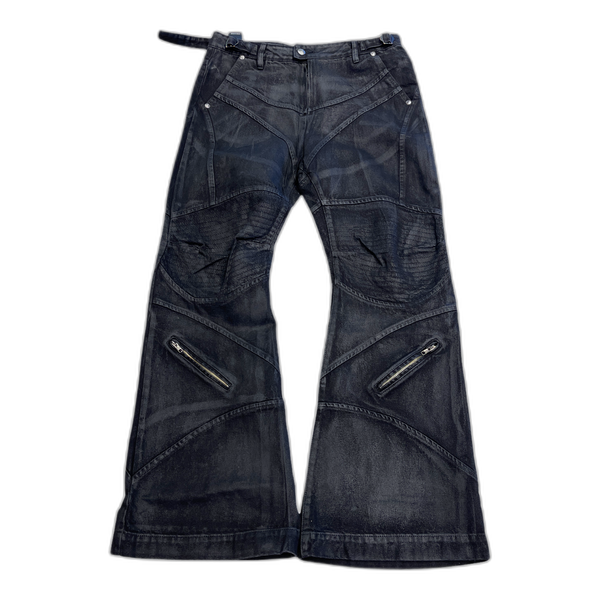 VL "SHE SLEEP" BIKER DENIM PANTS
