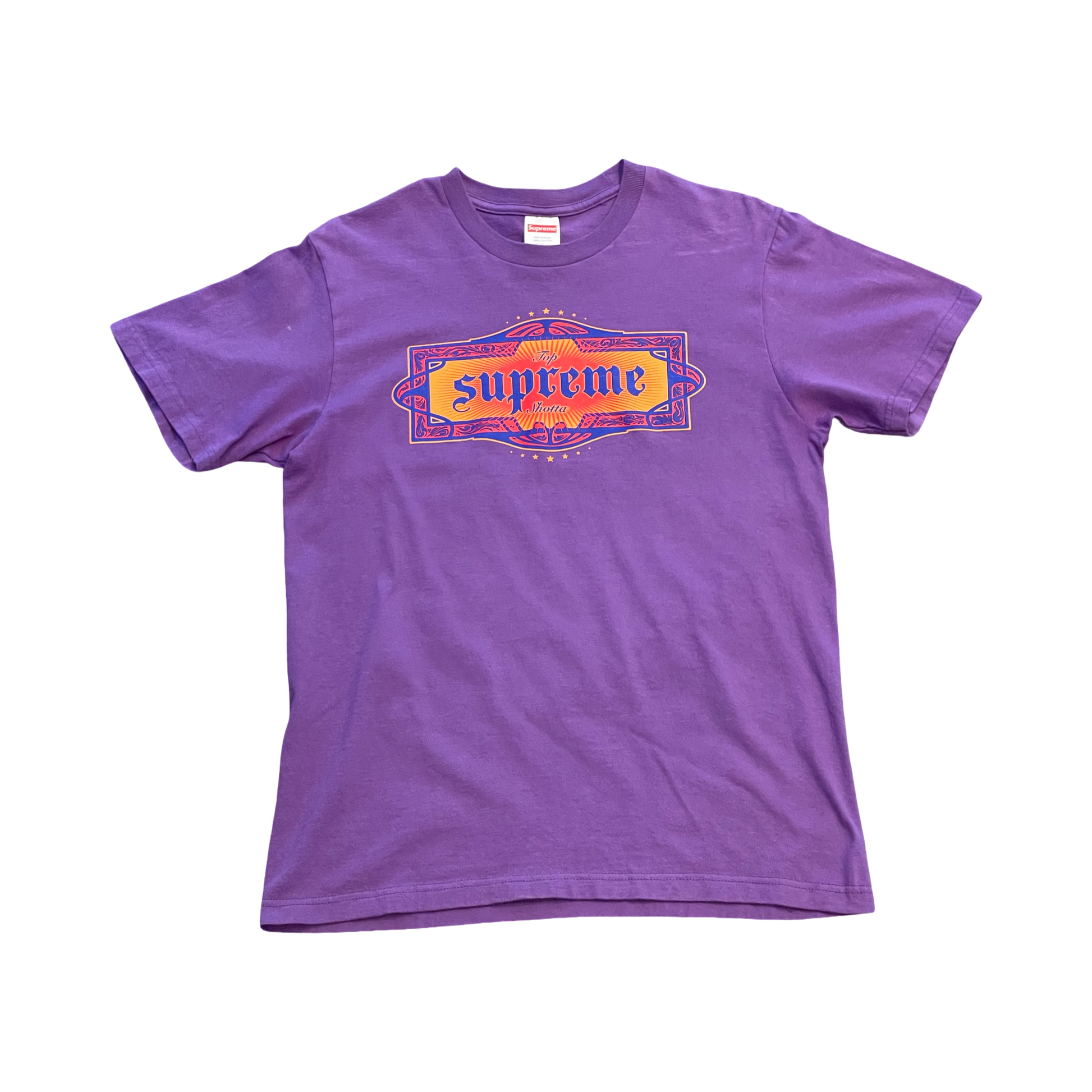 Supreme Top Shotta Tee Purple