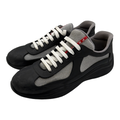 Prada America's Cup Soft Rubber And Bike Fabric Sneakers In Black