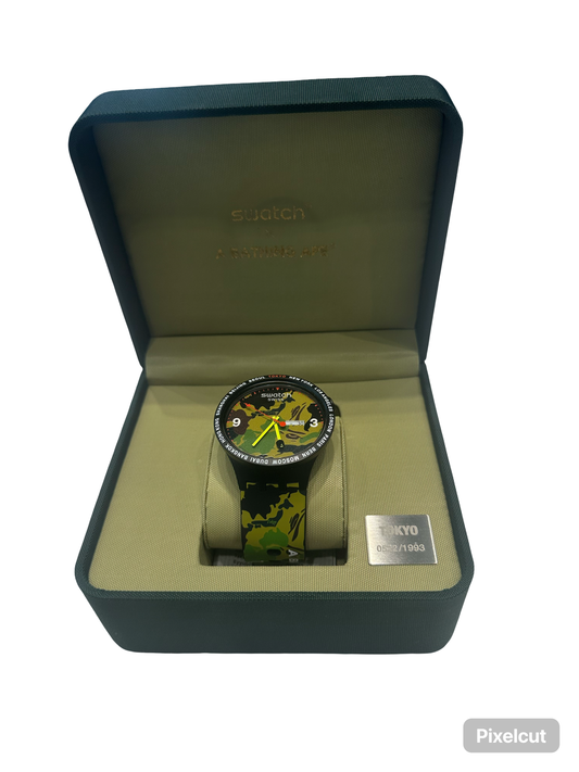 Swatch x Bape Big Bold Tokyo Edition