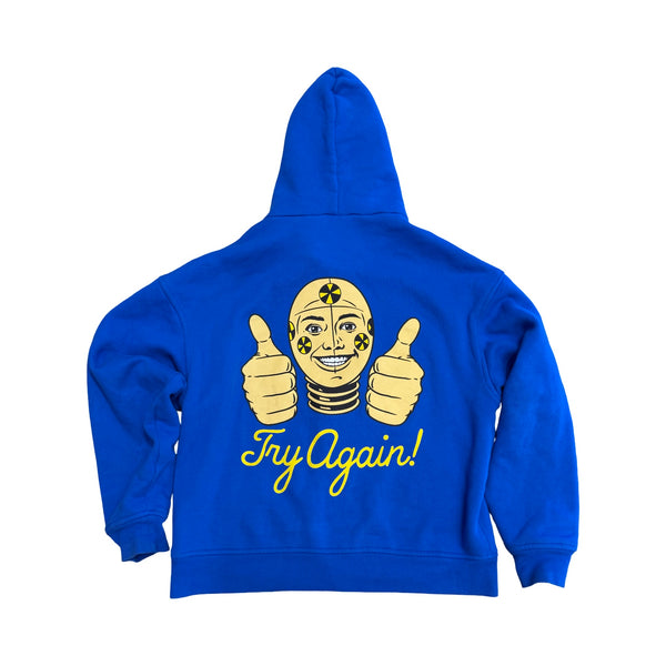 Blue Crash Out Hoodie