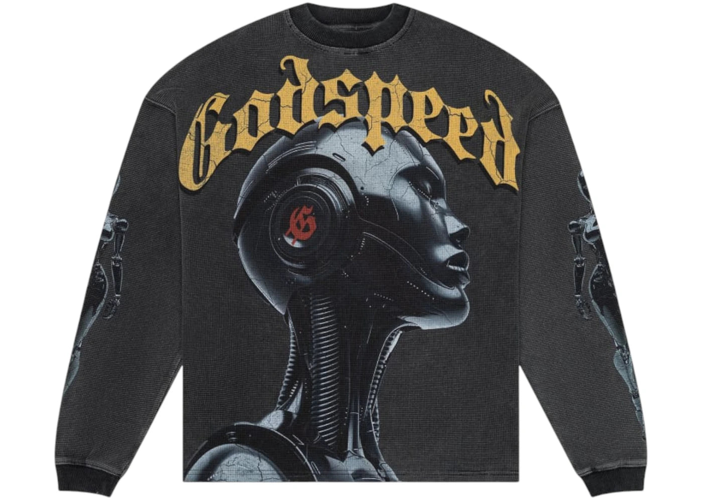 Godspeed Alexa L/S Tee Grey Wash