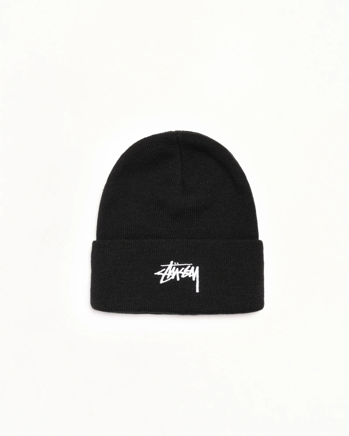 Stussy Cuff Stock Beanie Black