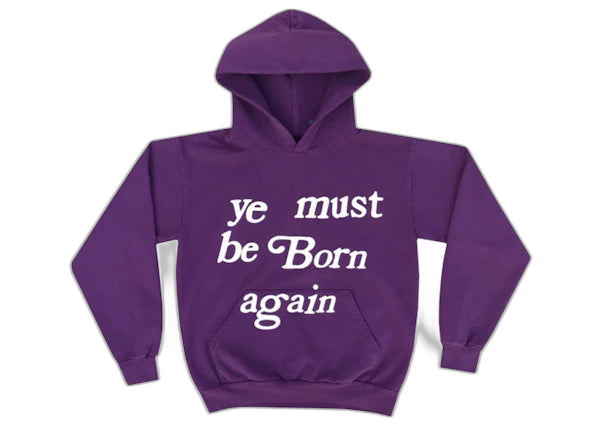 Cactus Plant Flea Market Born Again Hooded Sweatshirt in Purple