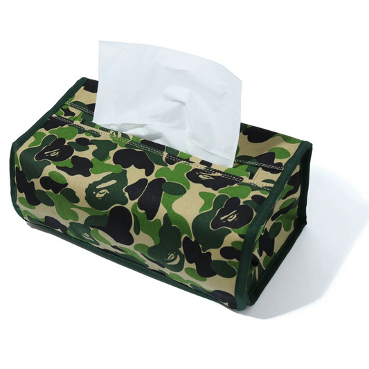 BAPE ABC CAMO TISSUE COVER GREEN