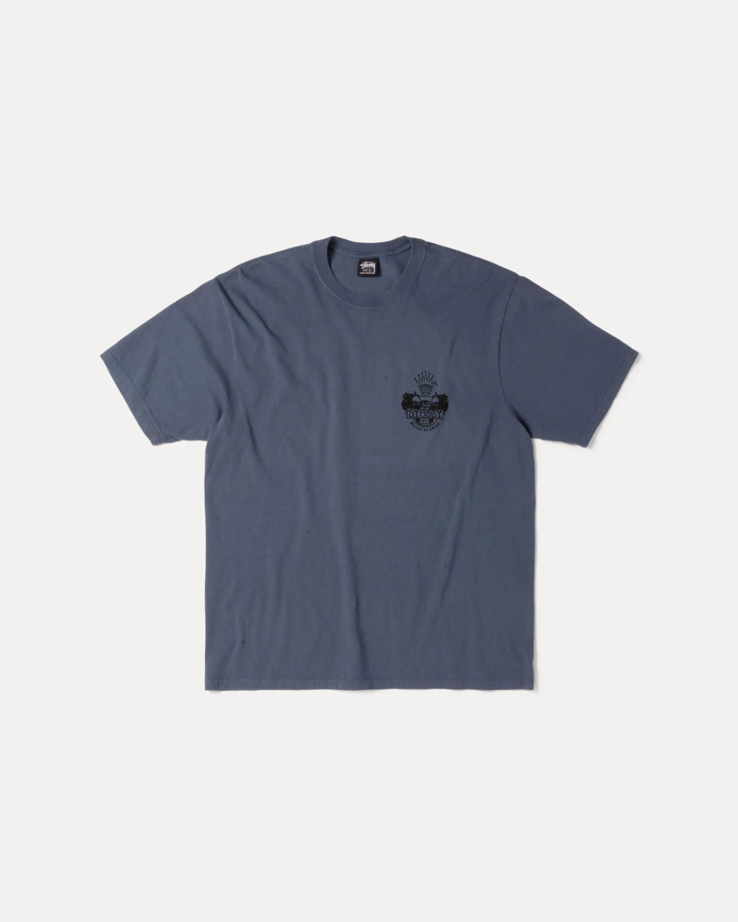 Stussy Built To Last Tee Pigment Dyed Navy