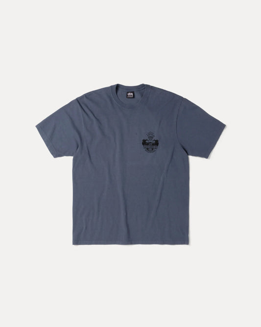 Stussy Built To Last Tee Pigment Dyed Navy