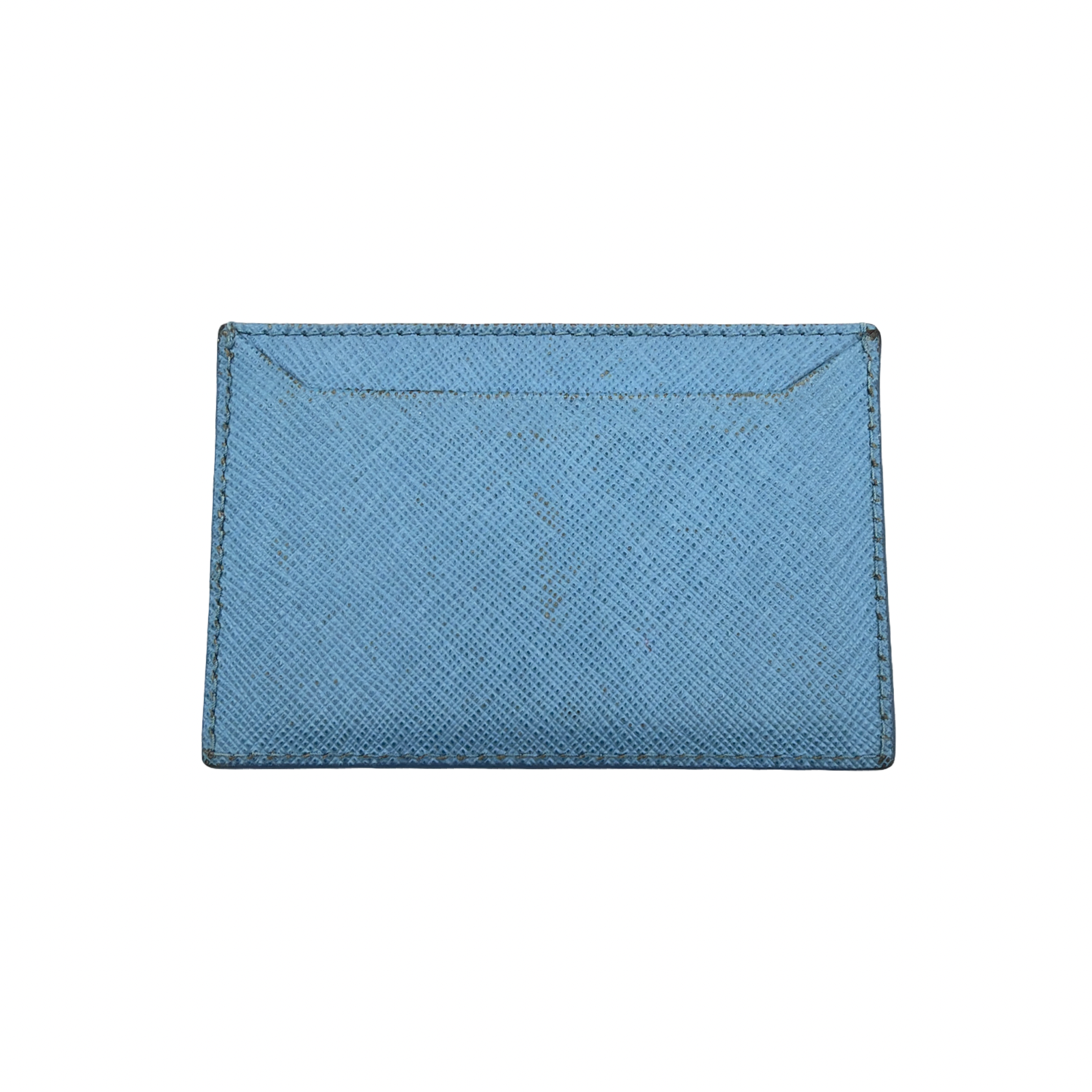 Prada Blue Card Holder
