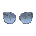 Chanel 4209 Blue Flower Sunglasses - Pre-Owned
