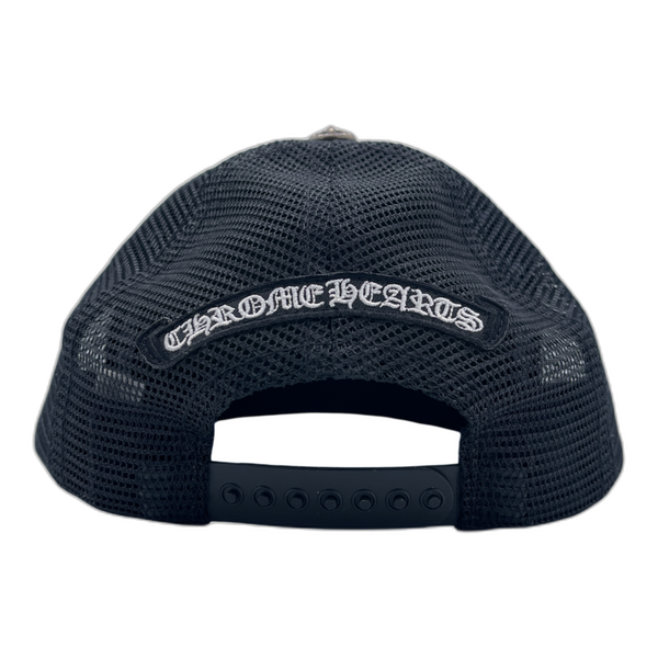 Chrome Hearts Multi Color Crosses Trucker Hat - Black