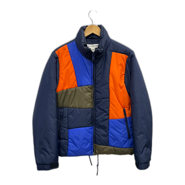 Comme des Garçons Shirt Winter Jacket Navy Orange FW08