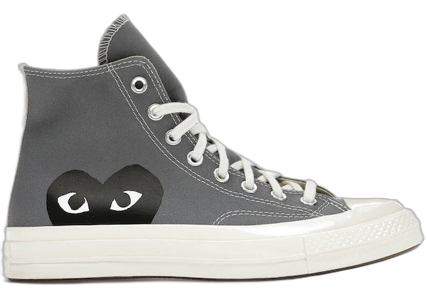 Converse Chuck Taylor All Star 70 Hi Comme des Garcons PLAY Grey