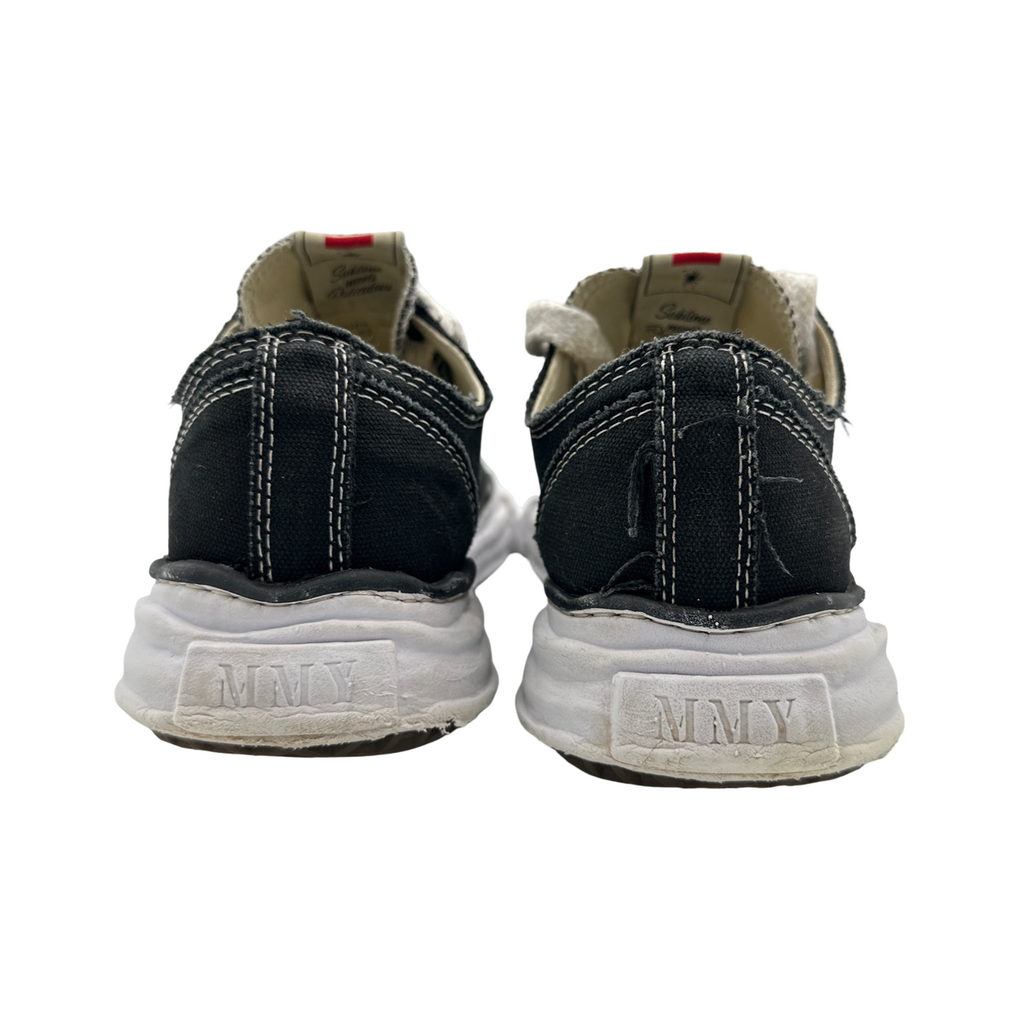Maison Mihara Yasuhiro Peterson OG Sole Canvas Low Black