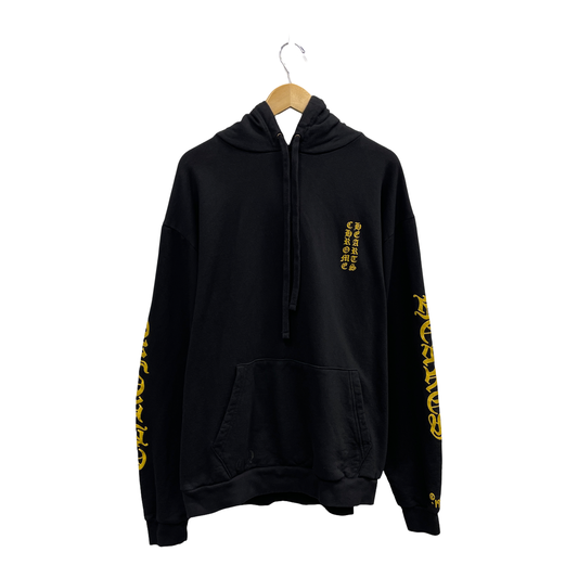 Chrome Hearts Online Exclusive Hoodie Black/Yellow