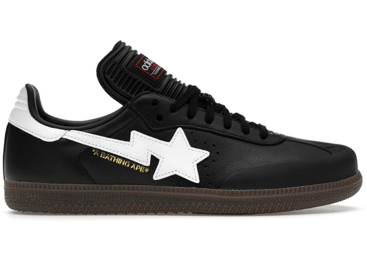 adidas Samba Bape Black White Gum