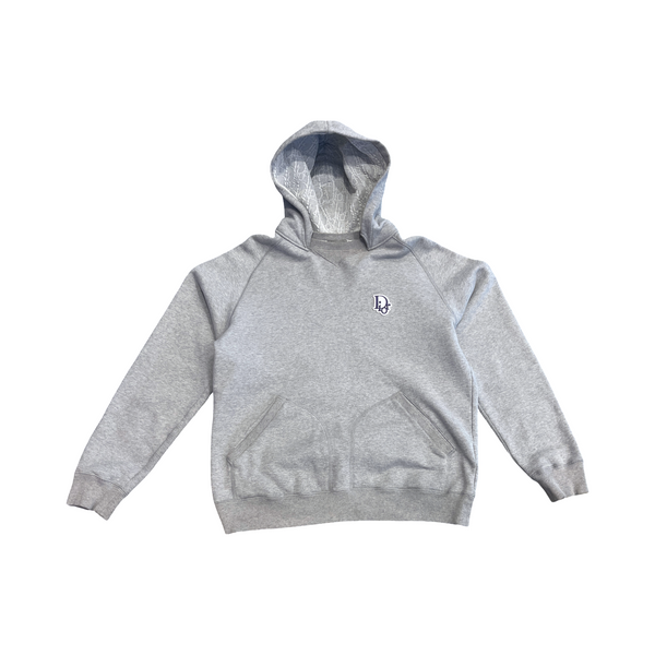Dior Embroidered Logo Hooded Sweatshirt