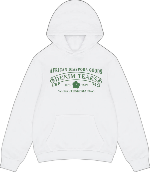 Denim Tears ADG Hoodie White