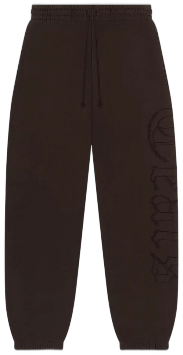 Denim Tears Cut Out Sweatpants 'Brown' - Comfortable and Stylish