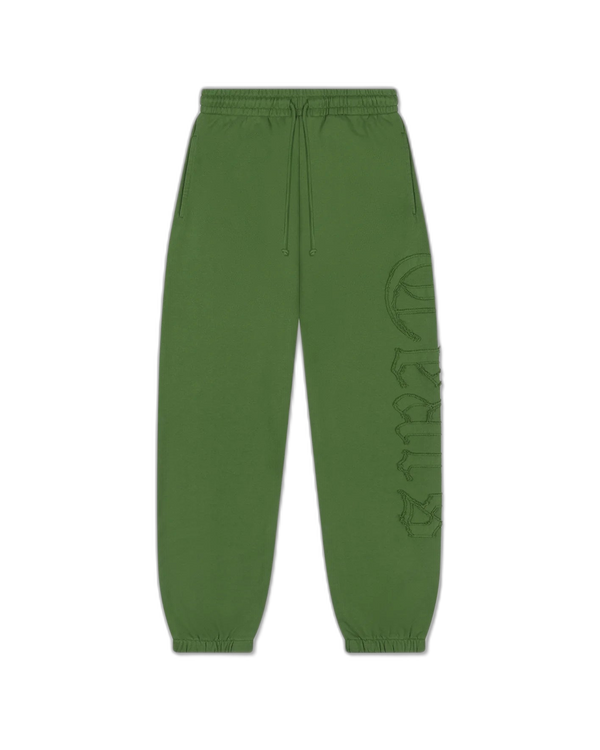 Denim Tears Cut Out Sweatpants 'Green' - Stylish & Comfortable Activewear