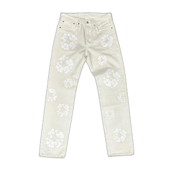 Denim Tears x Levi's Cotton Wreath Jean White/White