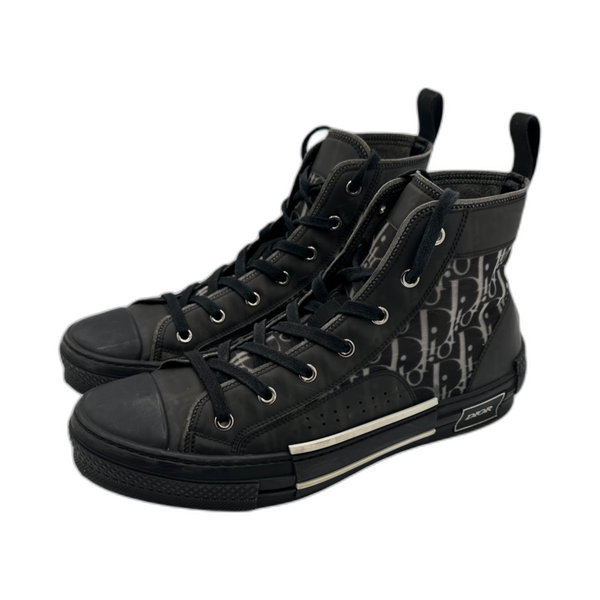 Dior B23 High Black Sneakers - Stylish and Comfortable Footwear