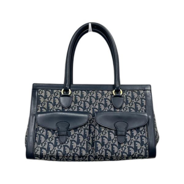 Dior Vintage Trotter Double Pocket Tote - Pre-Owned