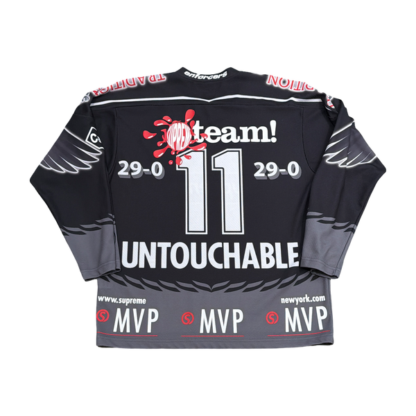 Supreme Eagle Moto Jersey Black