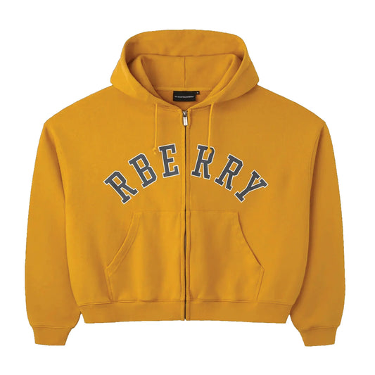 Raspberry Hills Mustard Zip Up