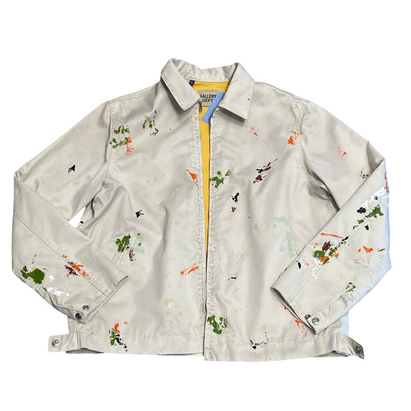 Gallery Dept Paint Tan Jacket (Broken Zipper)