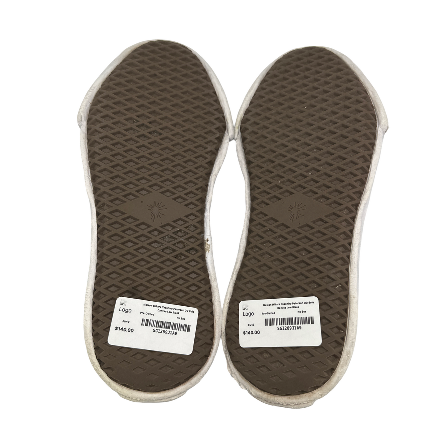 Maison Mihara Yasuhiro Peterson OG Sole Canvas Low Black