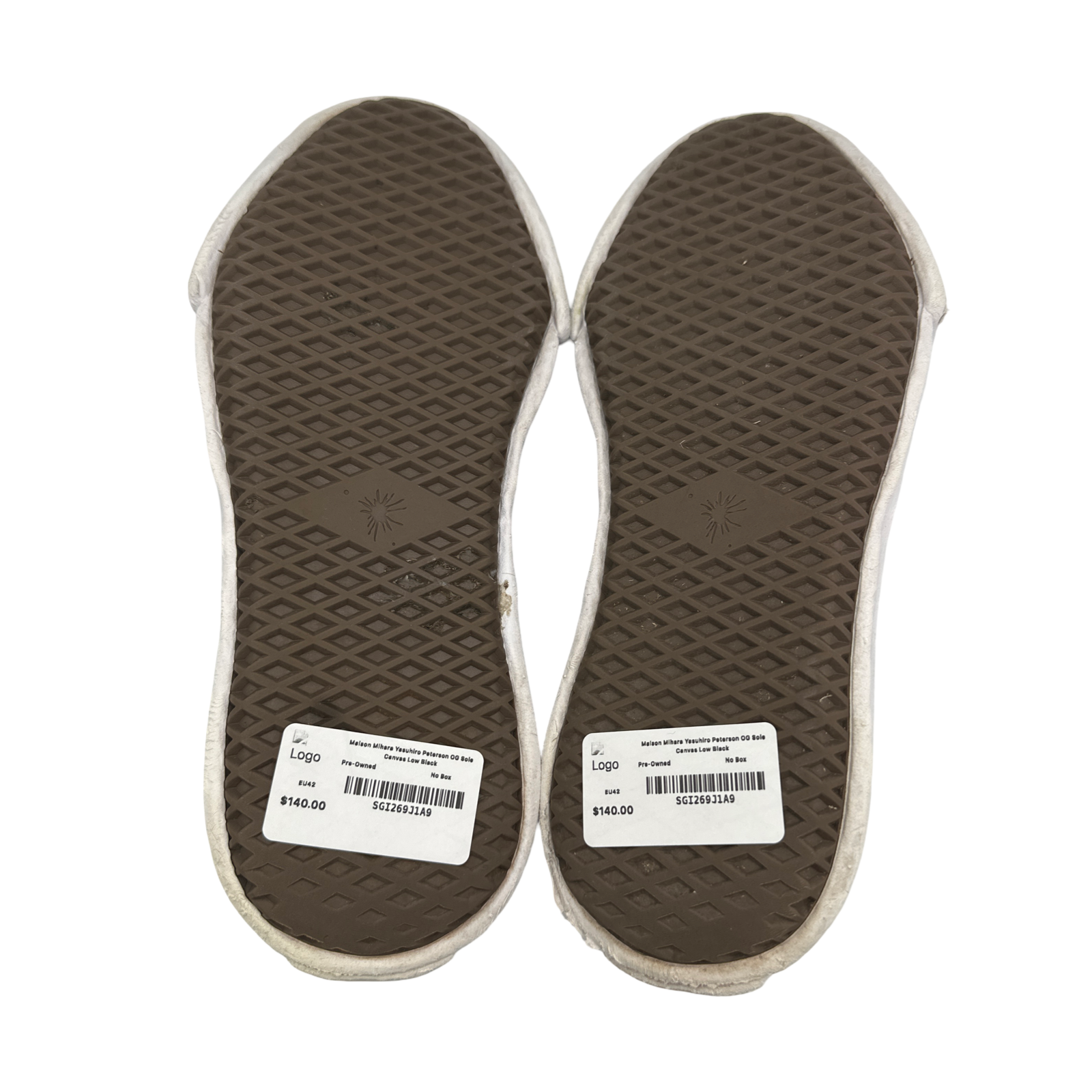 Maison Mihara Yasuhiro Peterson OG Sole Canvas Low Black