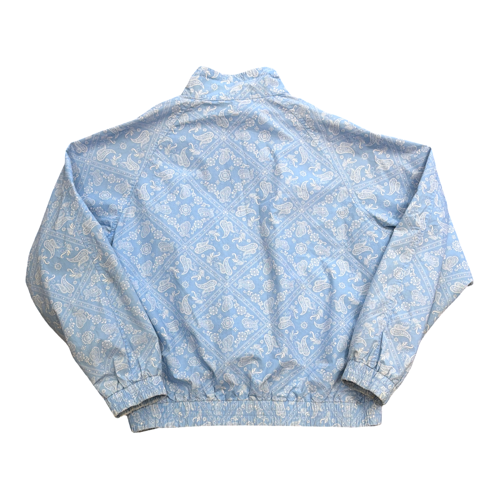 Supreme Bandana Track Jacket Light Blue