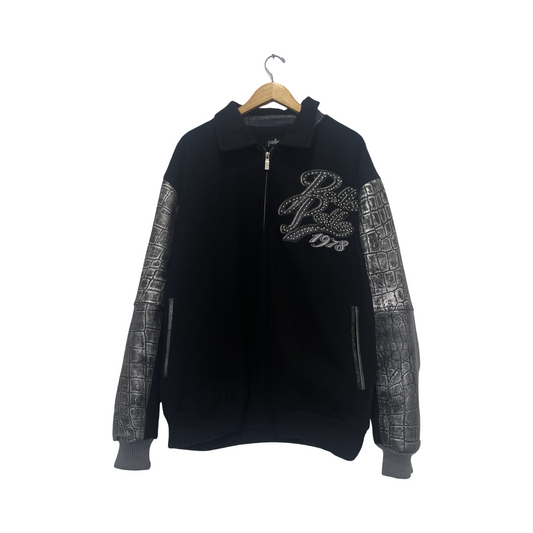 Pelle Pelle Black/Chrome Jacket - Stylish and Durable Outerwear
