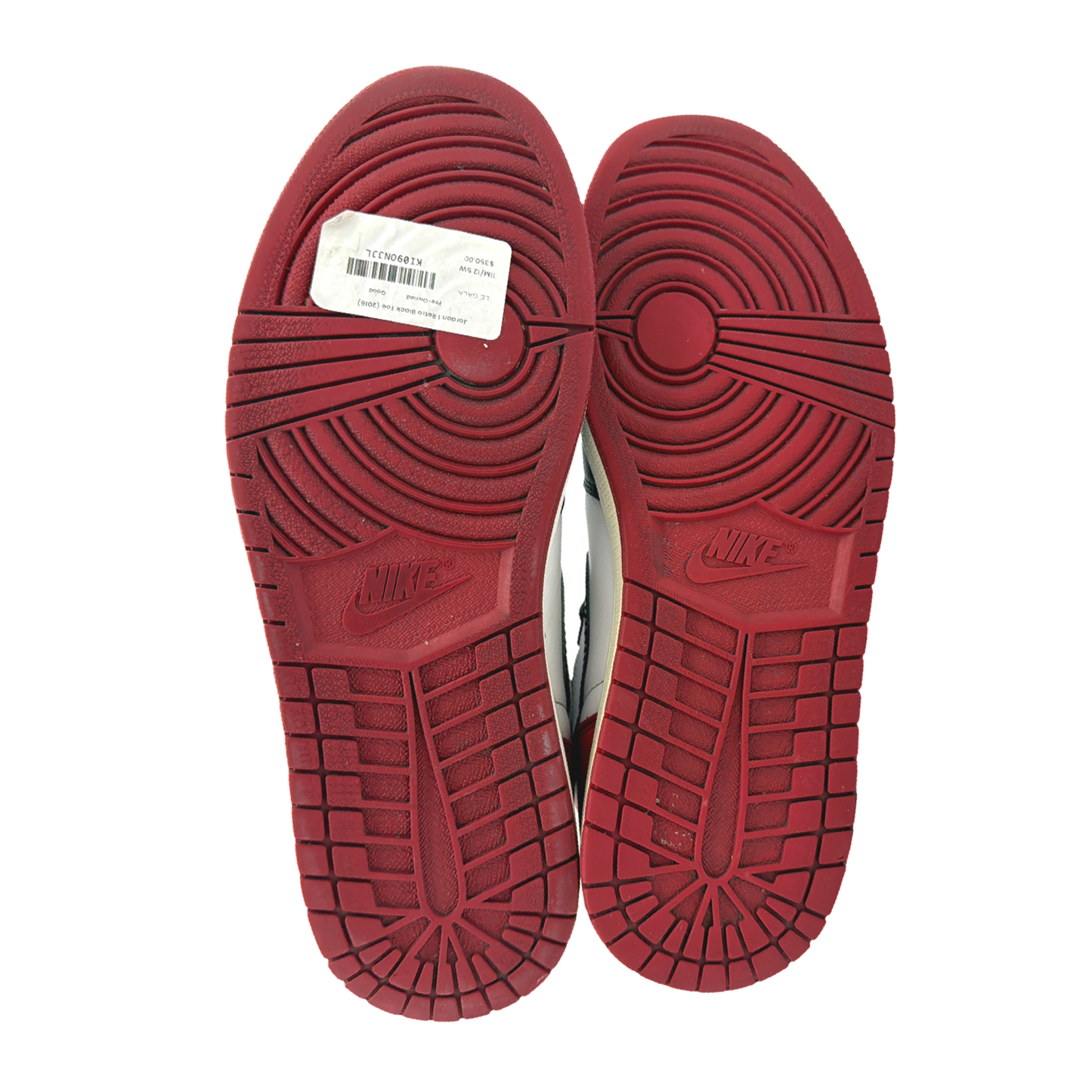 Jordan 1 Retro Black Toe (2016)