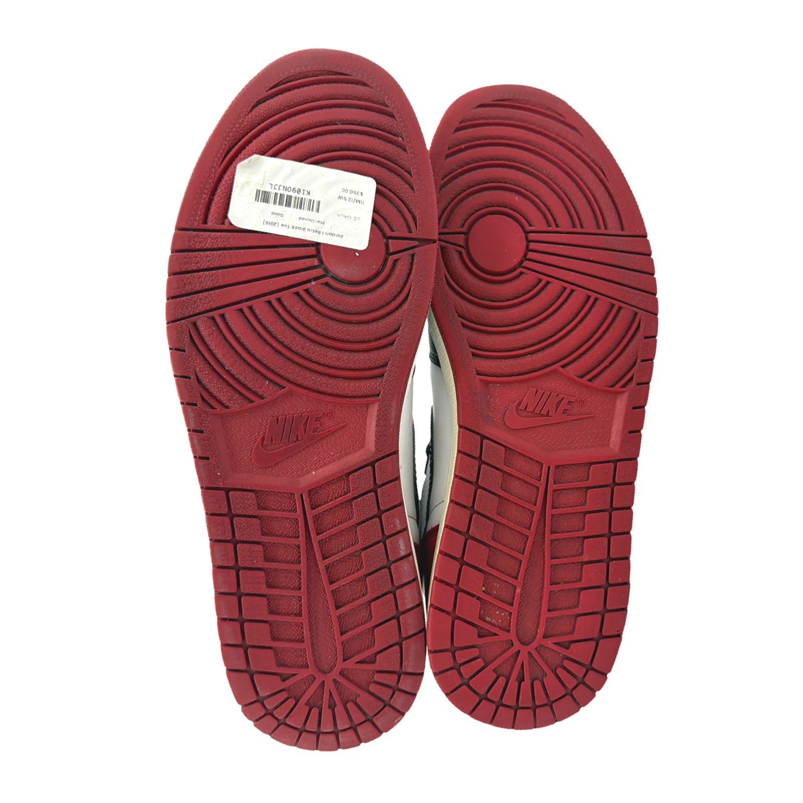 Jordan 1 Retro Black Toe (2016)