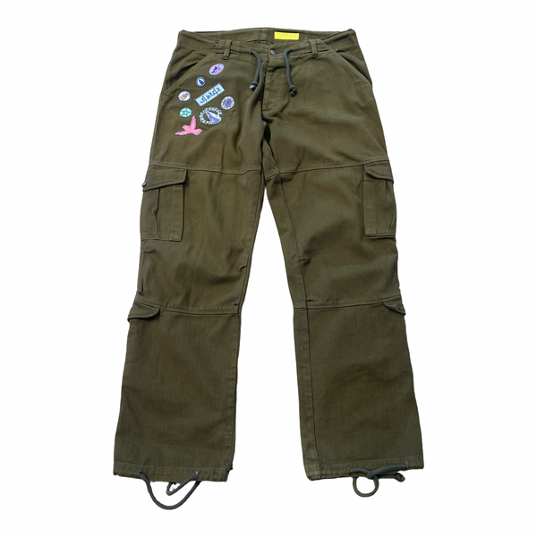Siberia Hills Green Cargo Pants